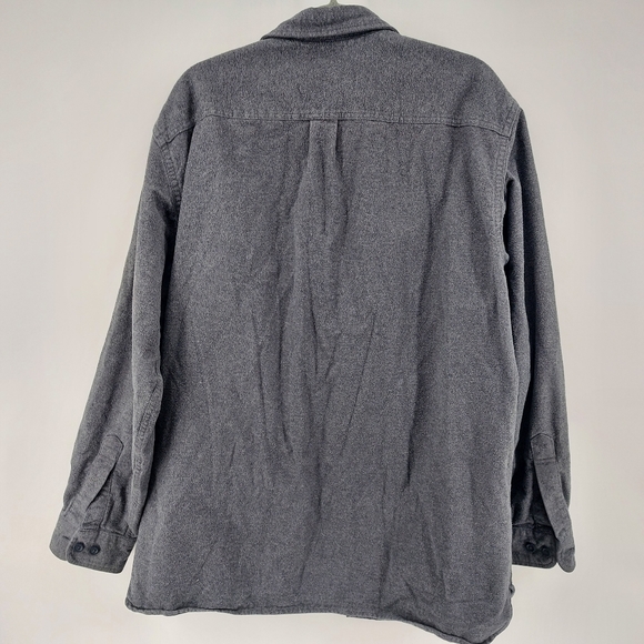 L.L. Bean Men's Chamois Shirt, Traditional Fit Gray Size XL - Picture 8 of 8